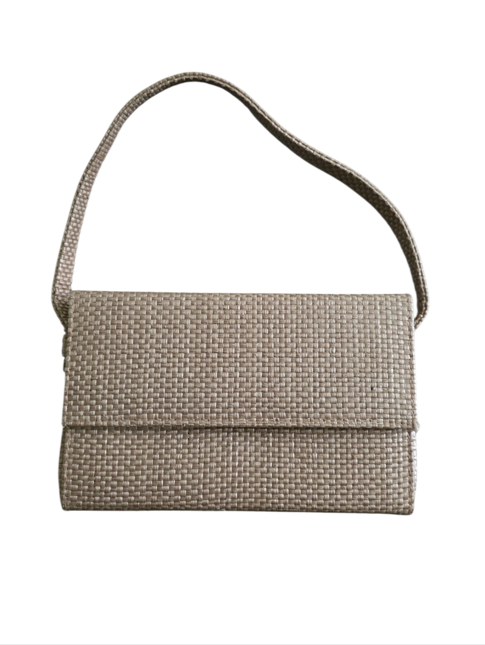 La Regale Small Woven Handbag, Vintage